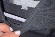 Black polo top fitted