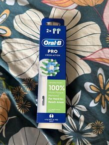 New Oral B Pro cross action toothbrush heads