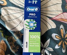 New Oral B Pro cross action toothbrush heads