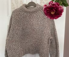 jumper chunky shorter style jumper size small primark