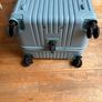 Big blue suitcase with 5 wheels Image 6