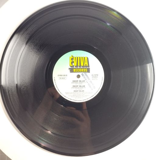 Deep Blue - Deep Blue - Eviva Records - HUGE Ibiza SASHA Classic! Downtempo Ambient HOUSE Breaks ORIGINAL 1990 Pressing! Condition: Near MINT!