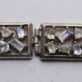 Vintage Sterling Silver 925 Bangle Moonstone Bracelet length 8,5" - 50,02g Image 2