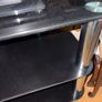 Glass table with TV Image 2