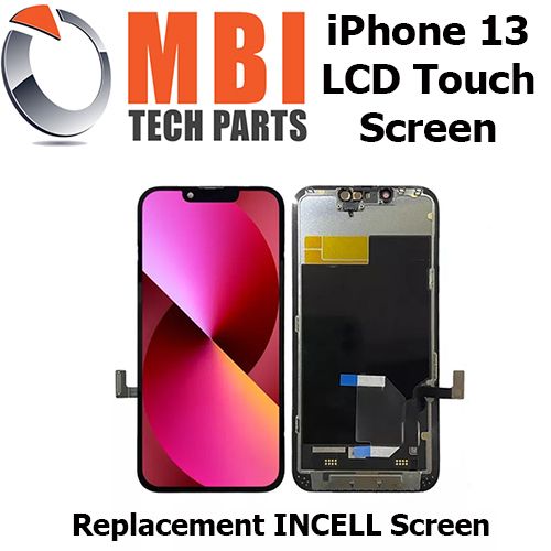 iPhone 13 LCD Touch Screen Digitizer Glass Replacement Black InCell