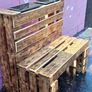 Custom Pallet Benches made to order Image 2