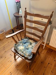 Vintage Wooden Armchair