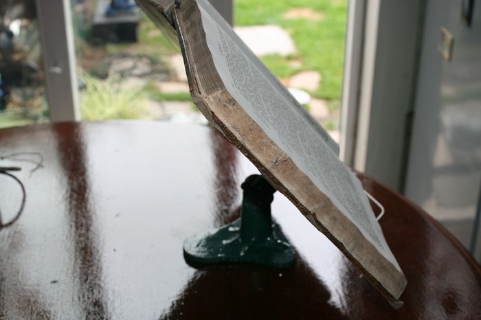 Cast Iron Book Holder