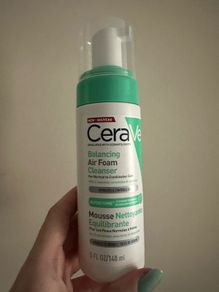 Cerave air foaming cleanser - brand new
