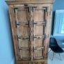 Solid teak cabinet Image 3