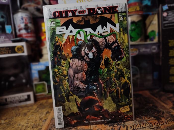 Batman ! Issue #75 ! City of Bane !  2017 ! by DC Comics !