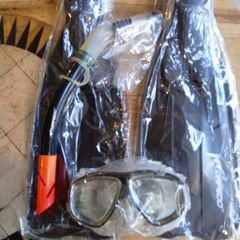 Fins, Snorkel and Mask Set