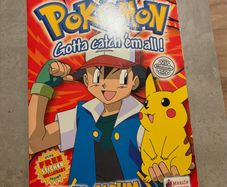 Pokemon Merlin sticker album (complete) with 2 packs