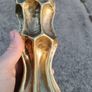 Matching Pair of German WW1 7.7 cms Trench Art Vases Image 4