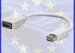 New Mini DVI to HDMI Cable for Apple Macbook Adapter Converter Mac iMac #66