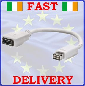 New Mini DVI to HDMI Cable for Apple Macbook Adapter Converter Mac iMac #66