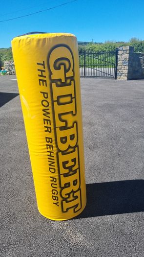 2x Gilbert Yellow Rugby Tackle Bags