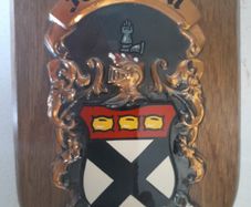 Vintage Johnston Family Crest / Coat of Arms