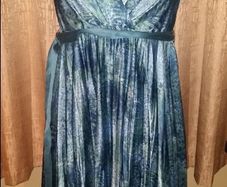Anna D. midi pleated dress size UK12 EU40 Postage included