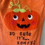 Pumkin costume with hat (0-3 months) Image 3