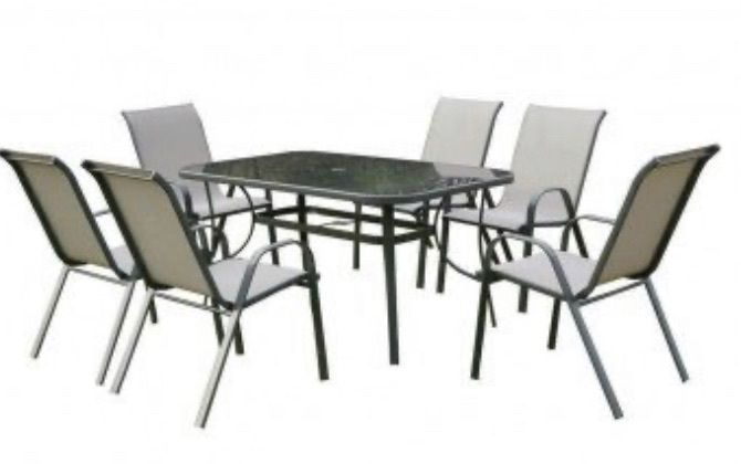 7 Pce Garden Patio Set (Brand New)