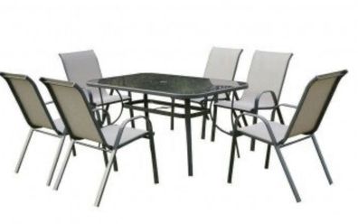 7 Pce Garden Patio Set (Brand New)
