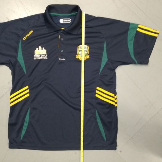 FREE POST Meath (L) GAA Polo Shirt O'Neills Jersey Gaelic Football Hurling Camogie Leinster O'neills large
