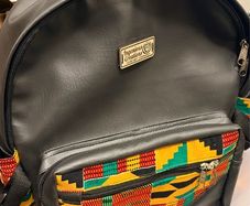 High-Quality African Print Backpack / Cabin Bag