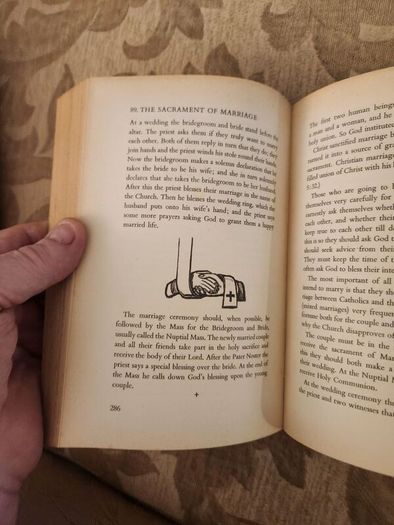 A Catholic Catechism. Popular Edition.  4th Edition 1959 Hardback Book In Good Condition. See Photos For Same.