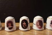 Mayfair Edition Thimble Collection wt Display Stand