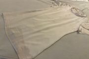 Italian designer Ana Pires Cream Dress UK 10