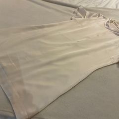 Italian designer Ana Pires Cream Dress UK 10