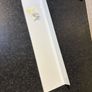 2 White Metal Floating Shelves (50x12cm) Image 7