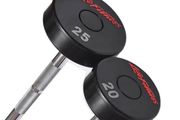 Rubber Fixed Barbell 20kg