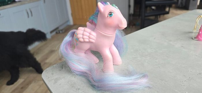Brilliant Bloom Princess Brush N Grow Ponies MLP G1 My Little Pony