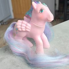 Brilliant Bloom Princess Brush N Grow Ponies MLP G1 My Little Pony