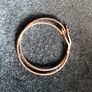 Sterling silver hoop earrings Image 4