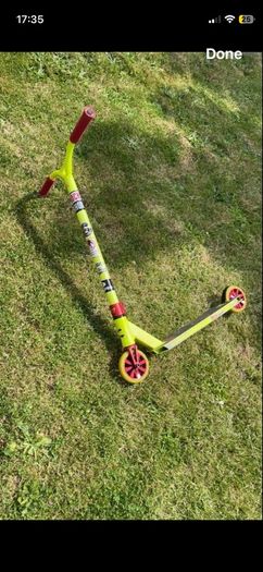 stunt scooter + helemt and stand