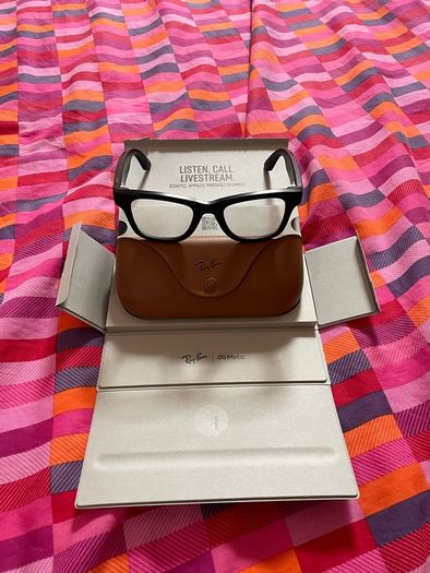 Ray Ban Meta Matte Black Transition Lenses