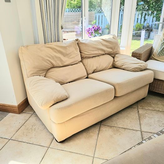Sofa set, Buffalo Suede 3 + 2 + footstool