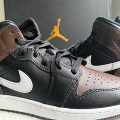 Nike Air Jordan 1 Mid Brown/Black UK5 EU38