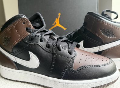 Nike Air Jordan 1 Mid Brown/Black UK5 EU38