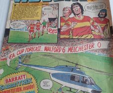 vintage comic Roy of the Rovers 1984