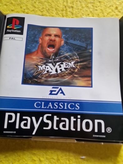 WF Mayhem PlayStation1 Ps1 PlayStation2 Ps2 games Original
