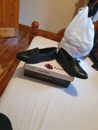 Lether Loafer Lunar Shoe