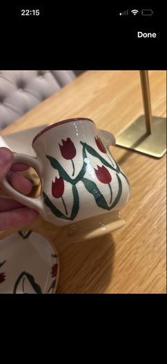 Nicholas Mosse Red Tulip Milk Jug