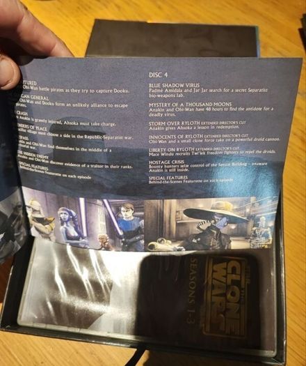 Star Wars The Clone Wars DVD & Blu-ray