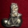 Vintage Brass Terrier Dog In A Boot:5"x5"(1.5lbs) Image 4
