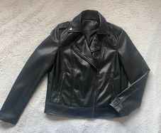 Faux leader jacket