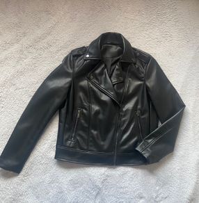 Faux leader jacket